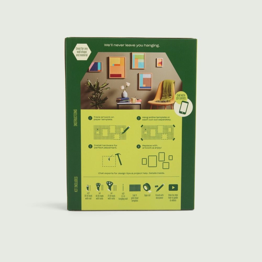 Gallery Wall Hanging Kit – Character
