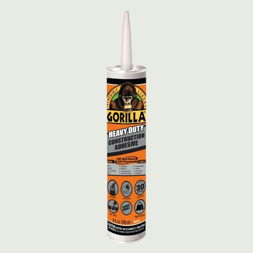 Gorilla heavy duty construction adhesive